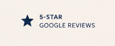 5 Star Google Reviews Badge