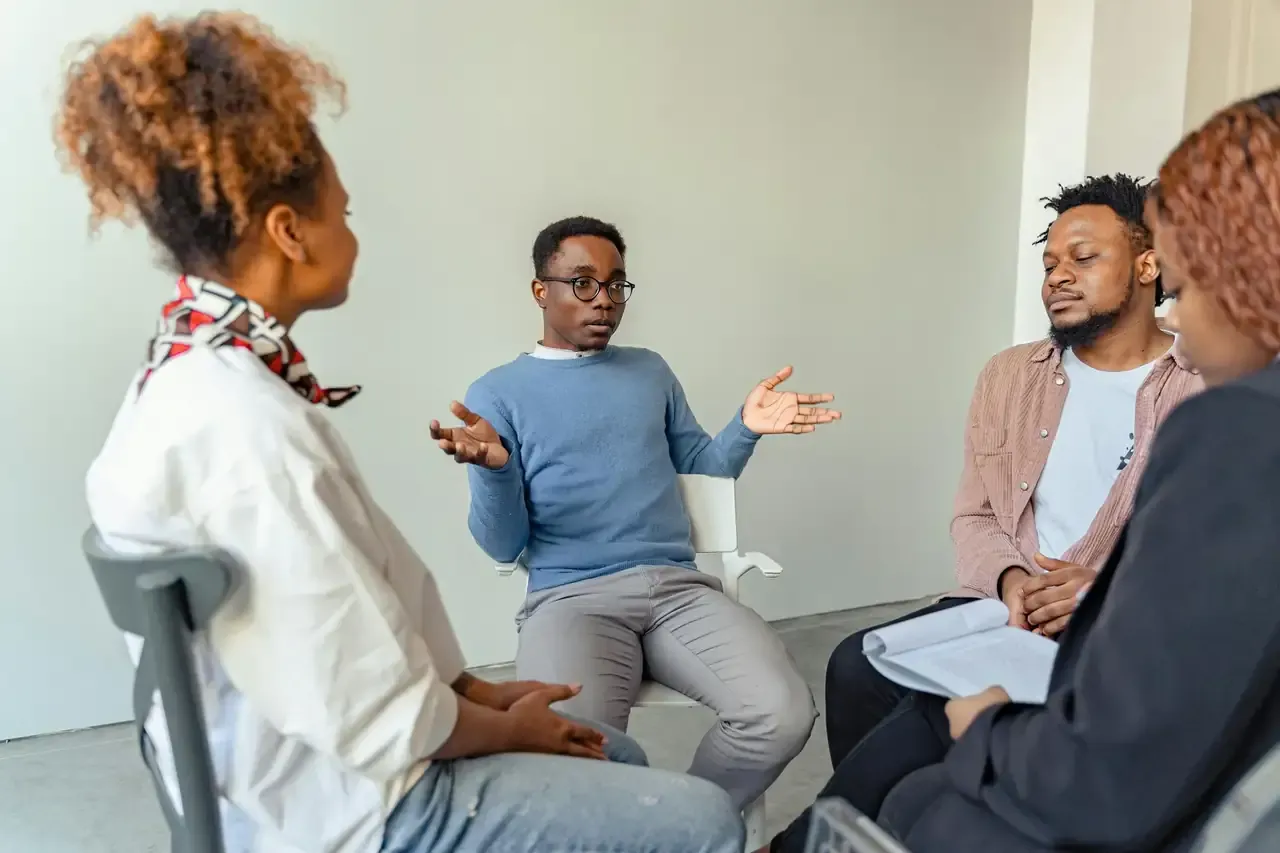 Substance Use Therapy session at Silver Lining Counseling in Charlotte, NC