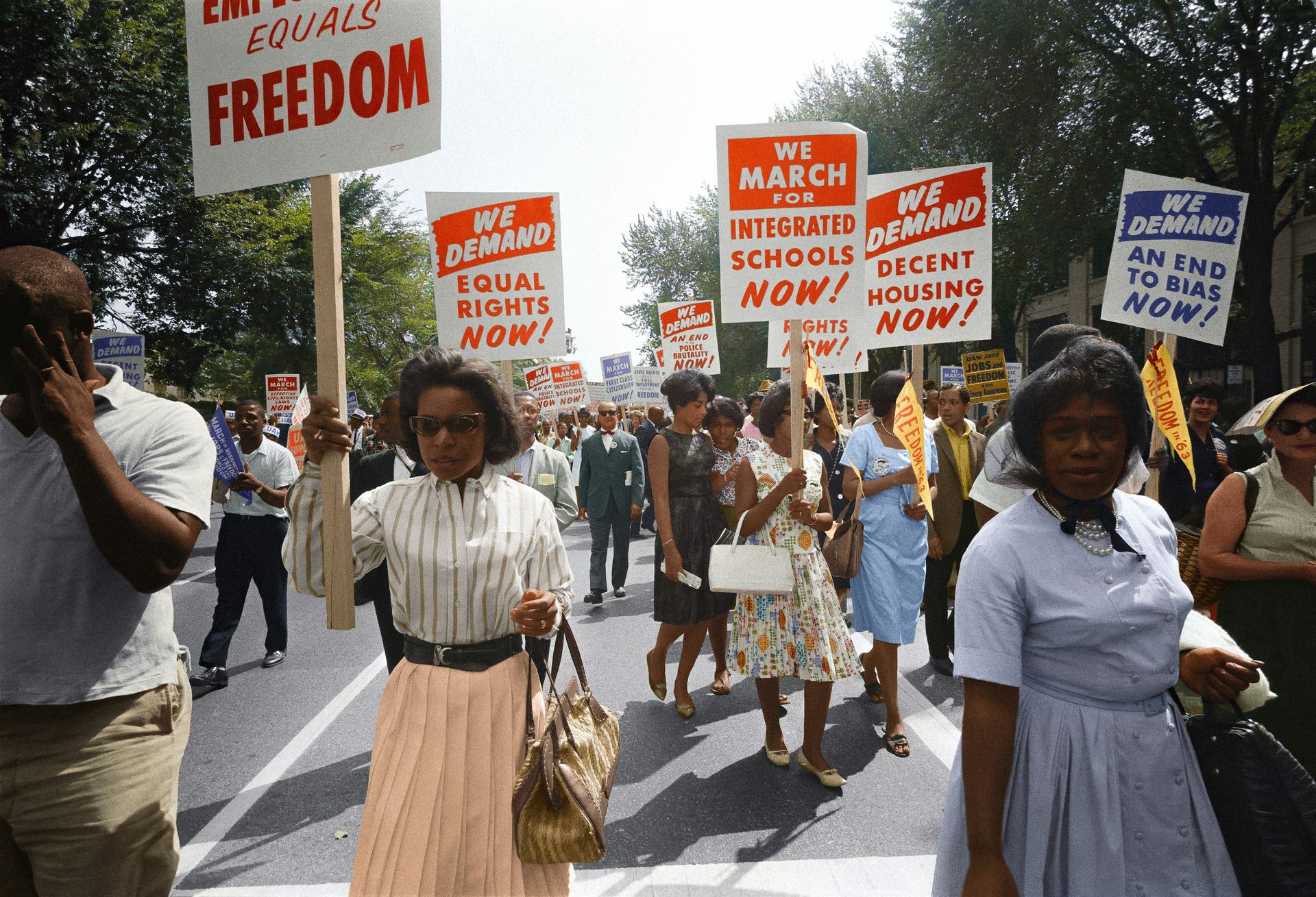 Black women protesting for civil rights 1960's
