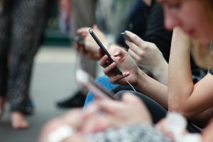 Social Media use on phones