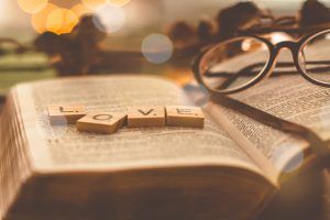 Scrabble pieces that spell LOVE. Represents the need for codependency counseling in Katy, TX 77494