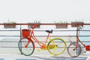 Family bike riding and seeking counseling in Katy and Fulshear Texas