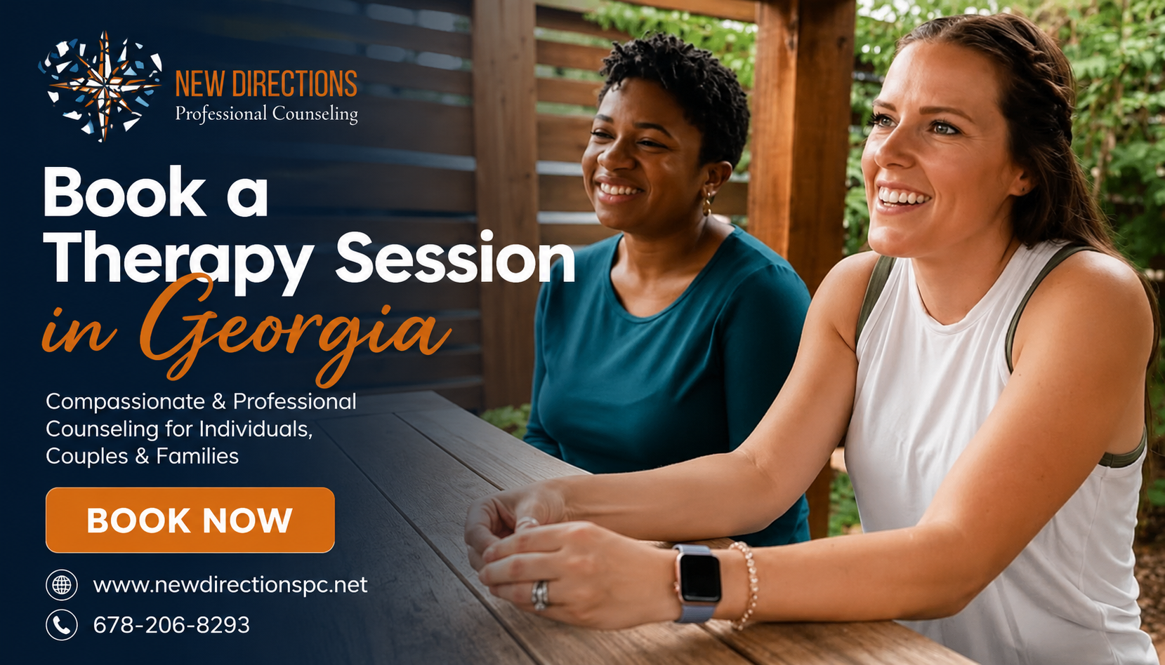 Book a Therapy Session in Georgia: How Depression Counseling Can Help You Regain Confidence and Hope