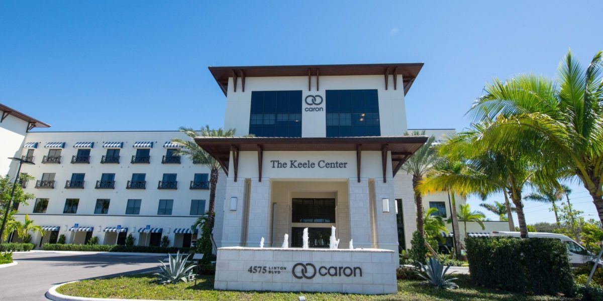 The exterior of The Keele Center at Caron Treatment Centers in Delray Beach, FL, which served as the venue for an advanced EMDR training event. This state-of-the-art facility provided the ideal setting for clinicians pursuing EMDR therapy in Palm Beach County, FL to learn cutting-edge trauma protocols.