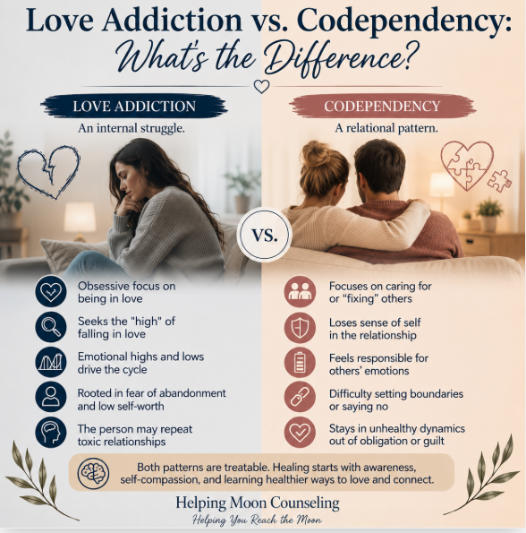 Love Addiction vs. Codependency: What's the Difference?