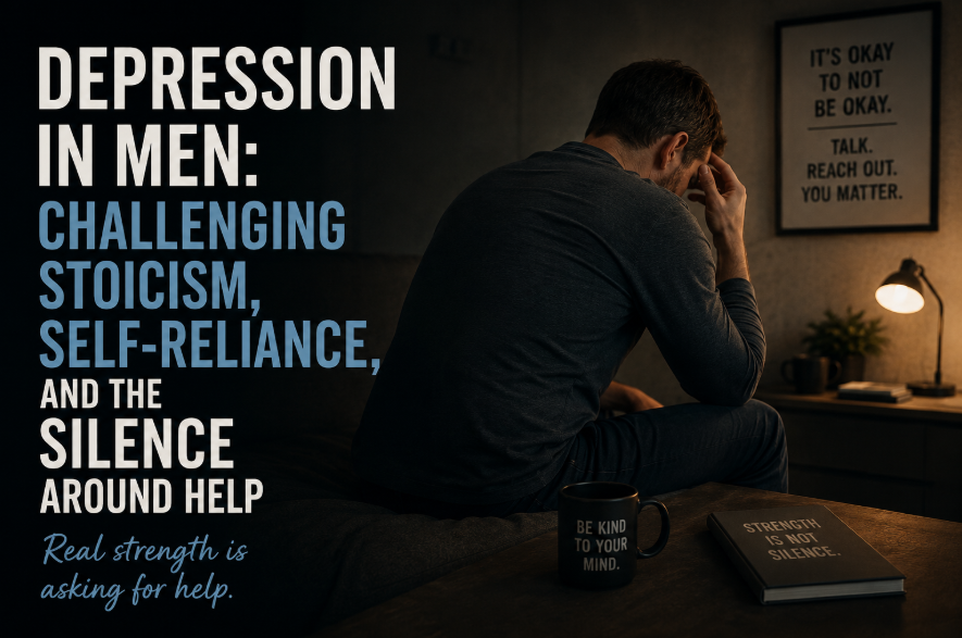 Depression in Men: Challenging Stoicism, Self-Reliance, and the Silence Around Help