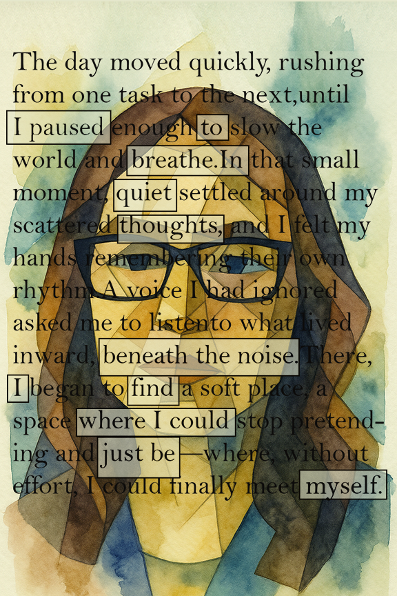 Blackout Poetry: A Mindful Creative Pause 