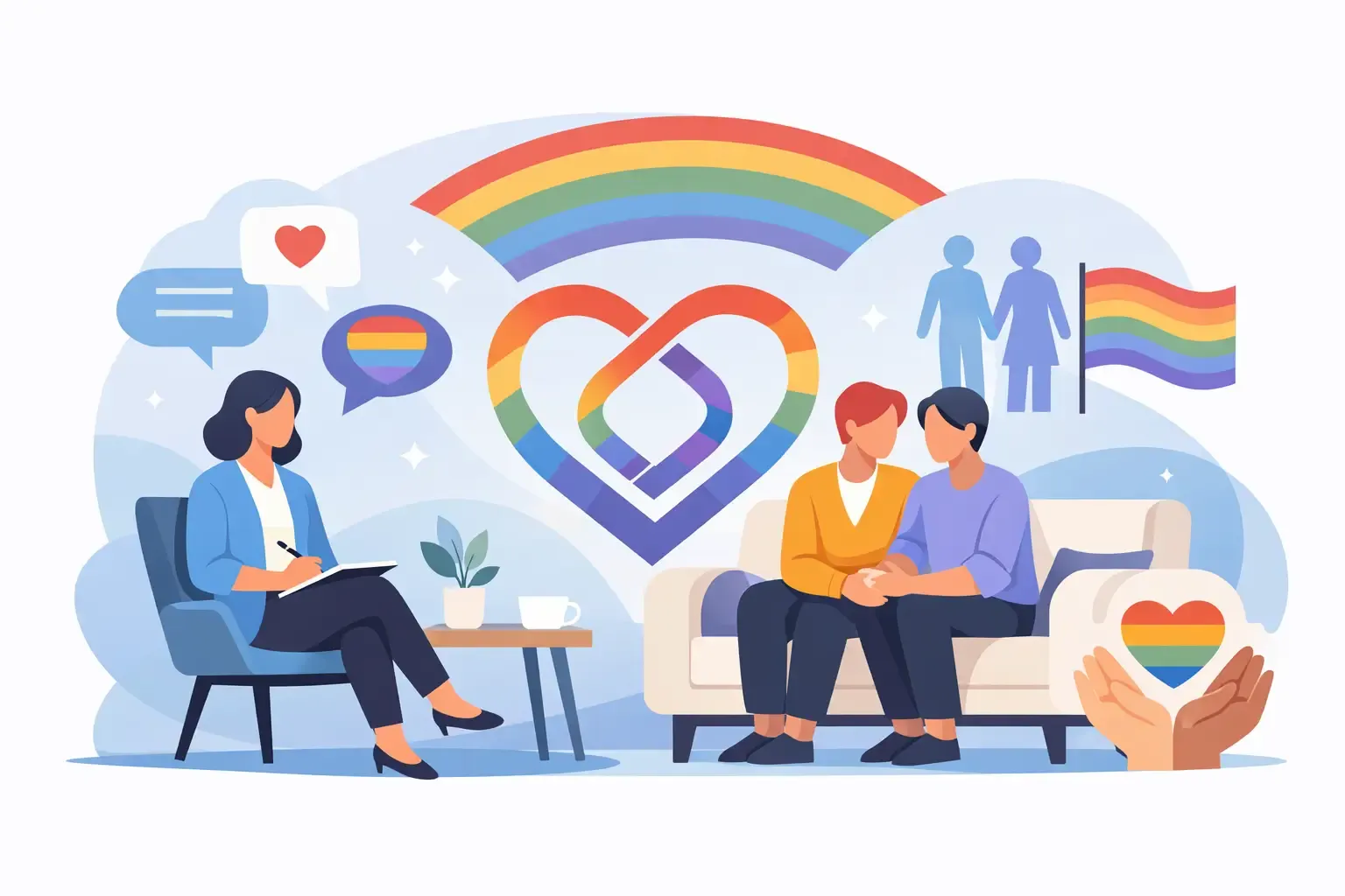 LGBTQ Affirming Therapy Benefits That Matter.
