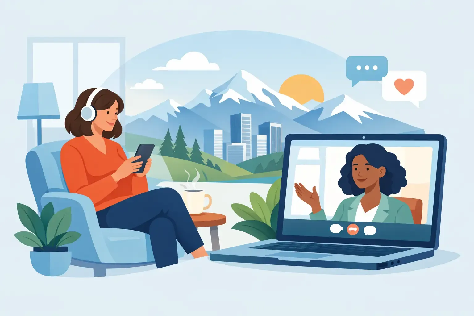 Online Therapy for Colorado Adults.