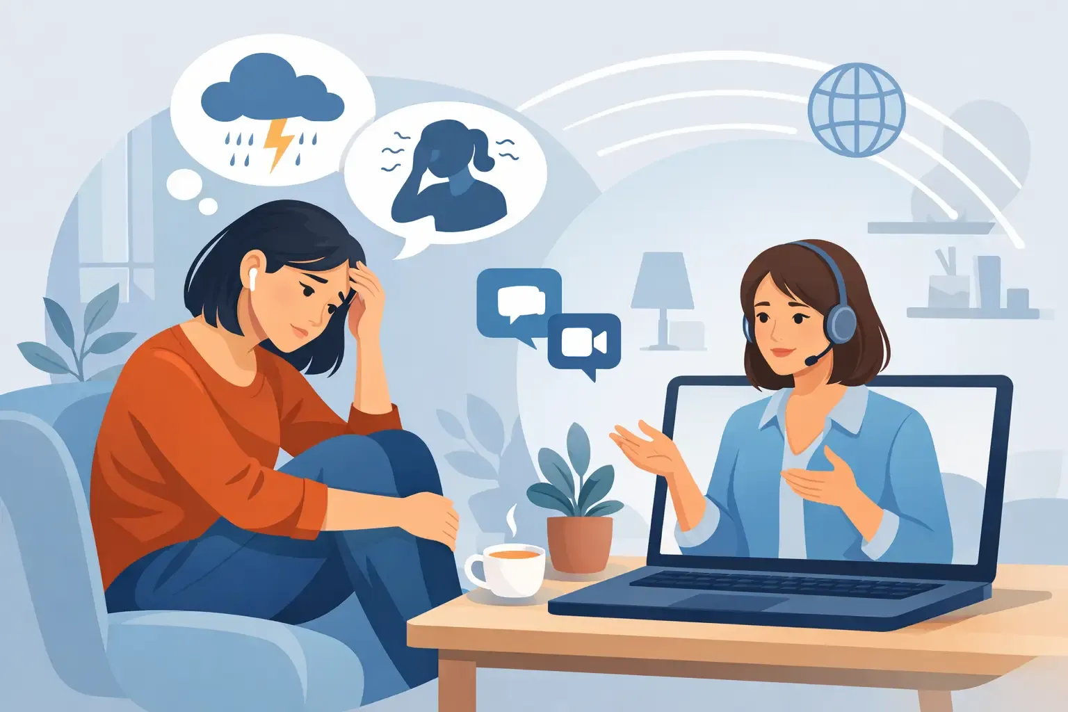 Is Anxiety Therapy Telehealth Right for You?