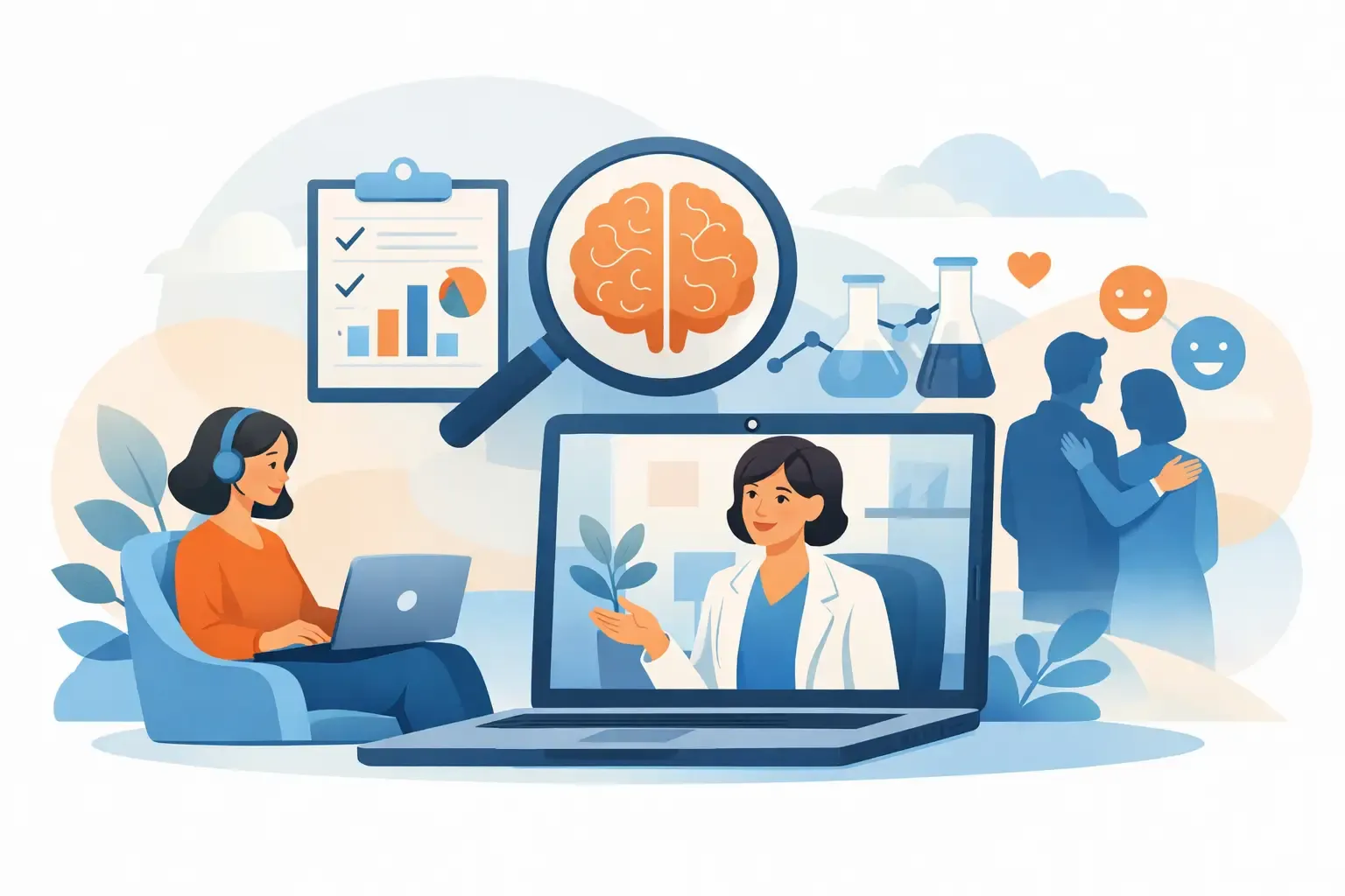 Is Online Therapy Effective? Research-Backed Benefits for Anxiety, Depression & Couples.