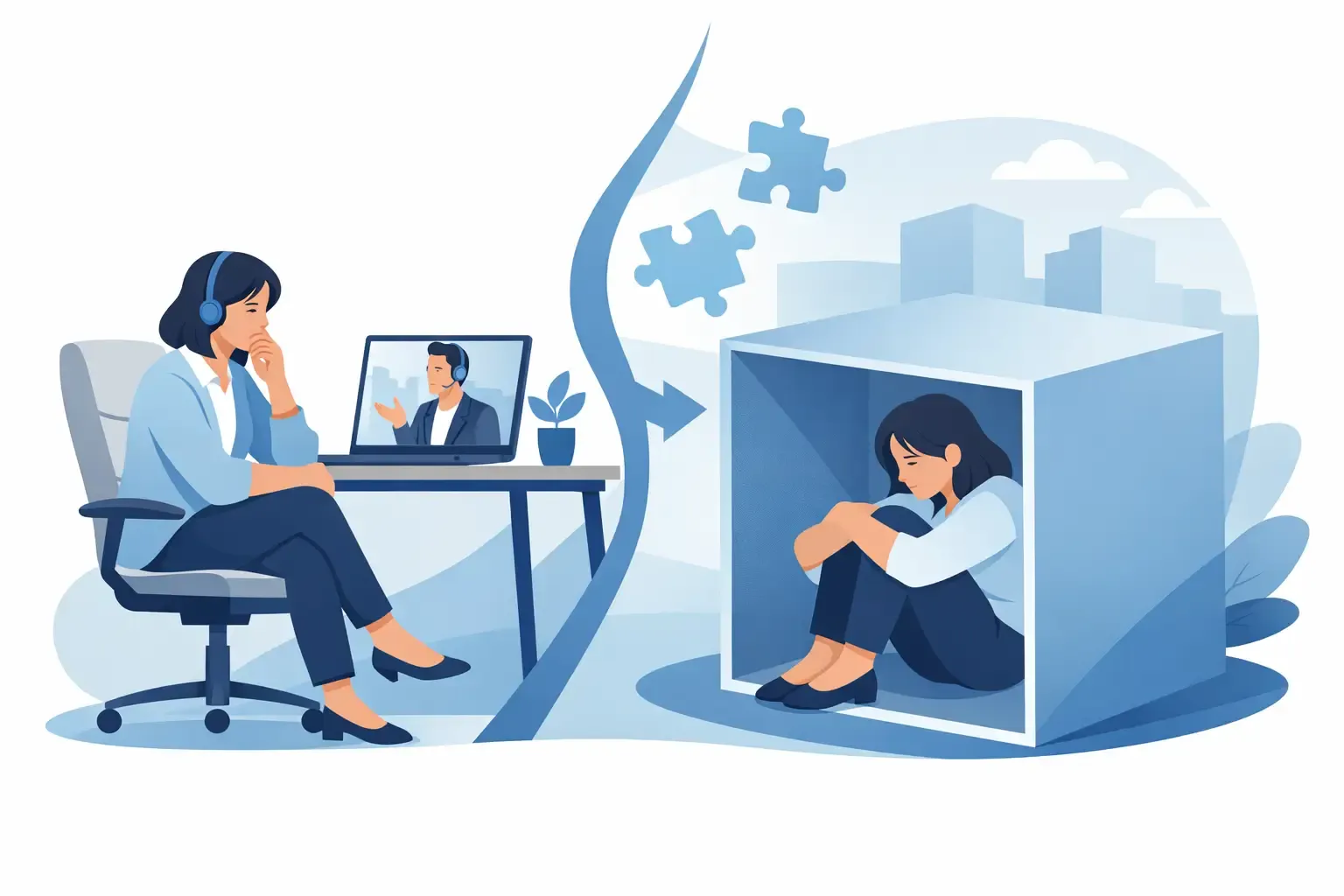 Colorado Online Therapy for Professionals Who Feel Stuck.