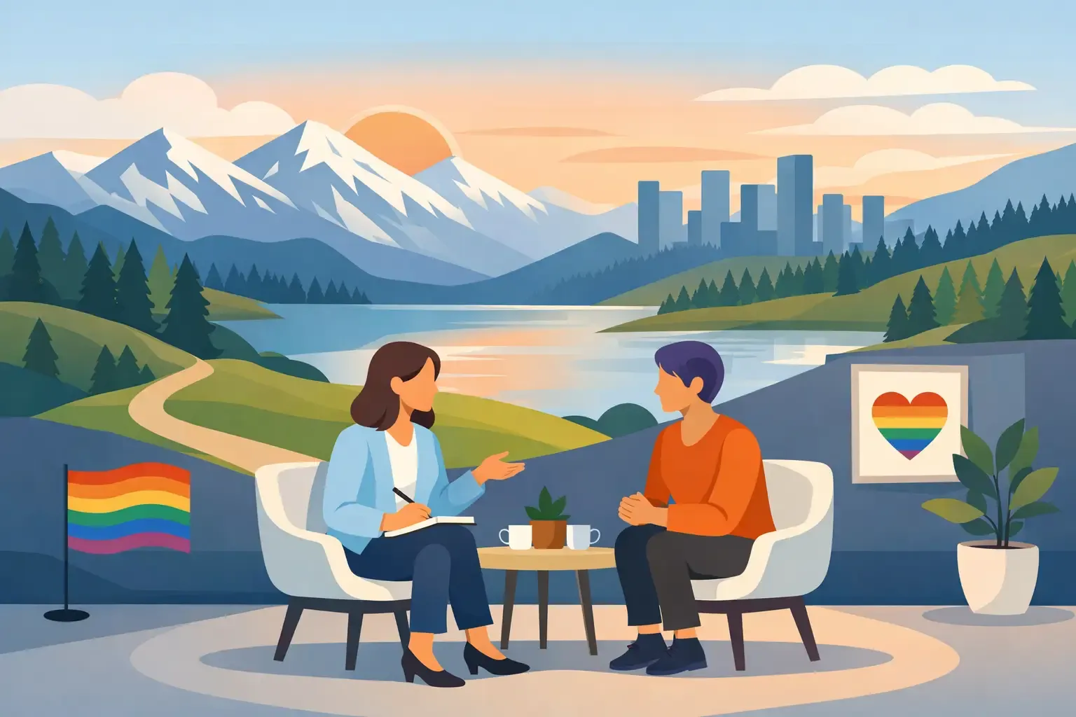 Finding an LGBTQ Affirming Therapist in Colorado.