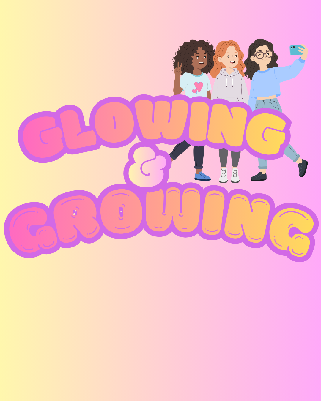 Glowing and Growing