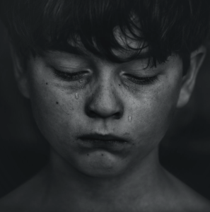 child struggling 