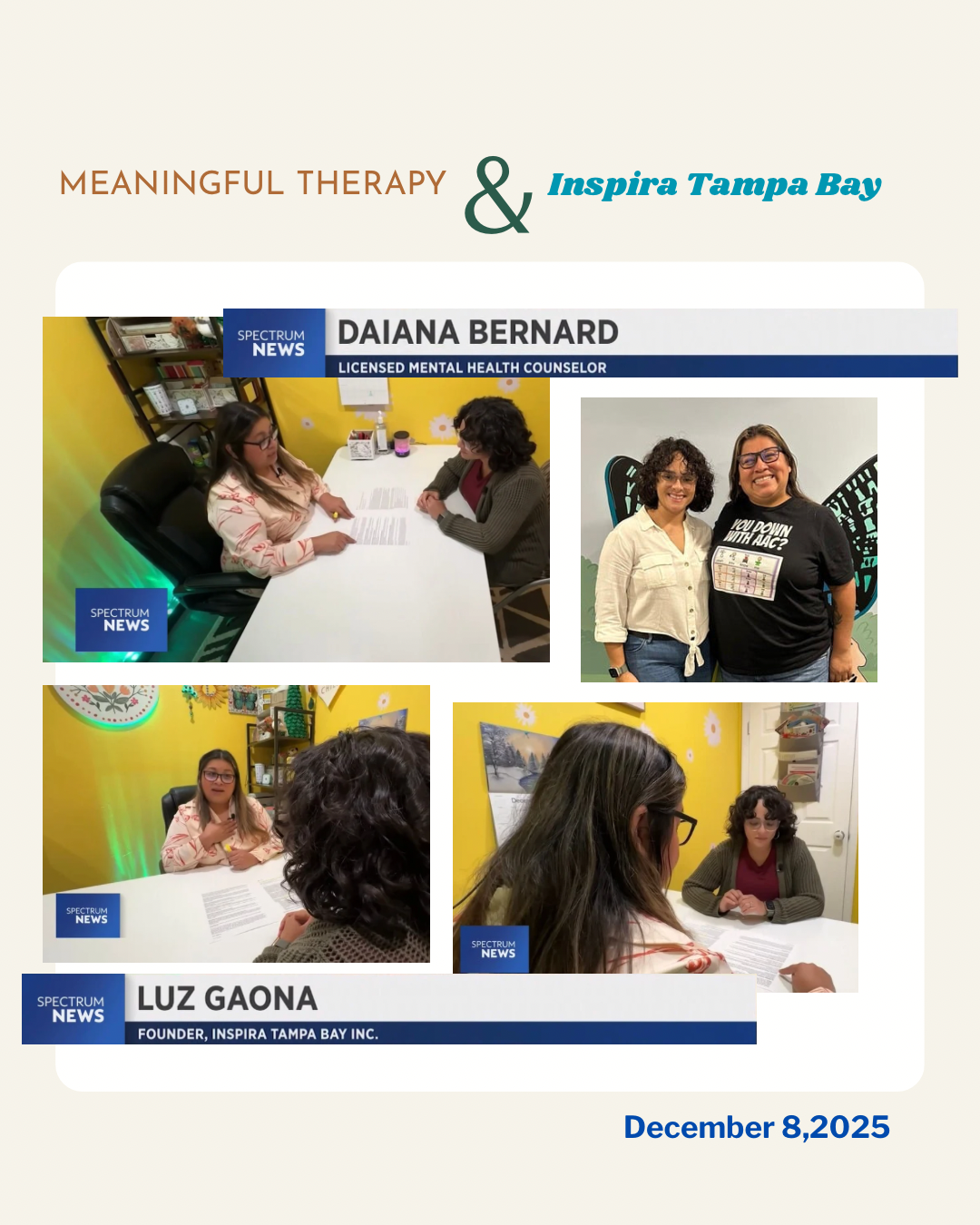Bilingual Therapy Support for Hurricane Recovery in Tampa Bay